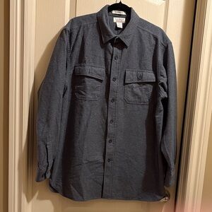 Grey Button-Up Shirt